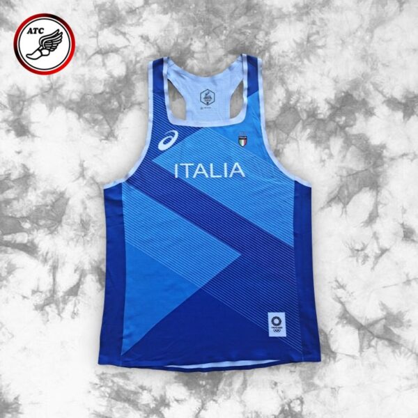 Asics Italy Team 2020 Edition Singlet All Track and Field Clothes